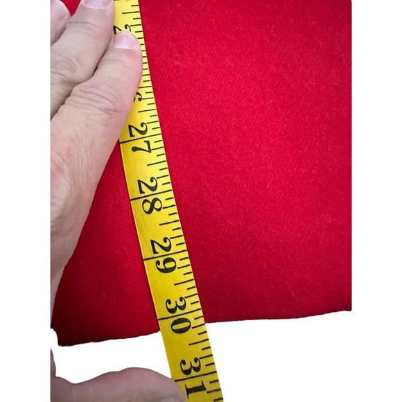 Pendleton Red 100% Virgin Wool Pea Coat Size XL - Picture 10 of 12